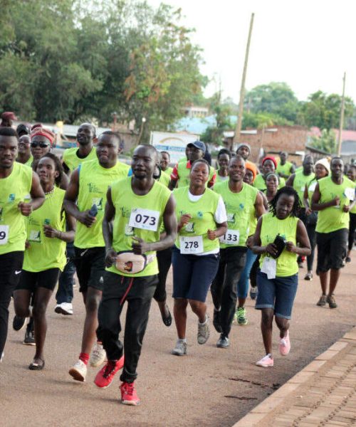 The 2019 Gulu Go Green run raised awareness about deforestation and invited members of the community to come out and run to get involved.